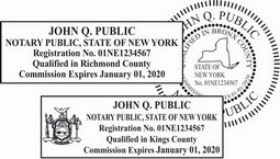 New York Notary Seals
